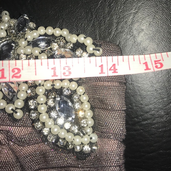 SOLD-Prom or Formal strapless Dress Jr Sz 7 - Picture 8 of 8